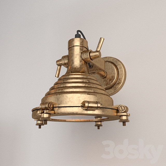 Sconces Wall Lamp Maritime Eichholtz 3ds Max - thumbnail 3