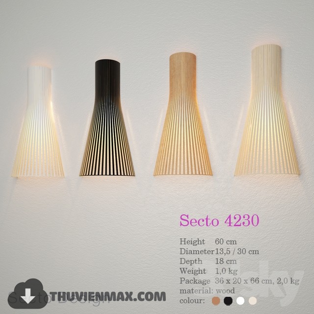 Secto Design – Secto 4230 3DS Max - thumbnail 3