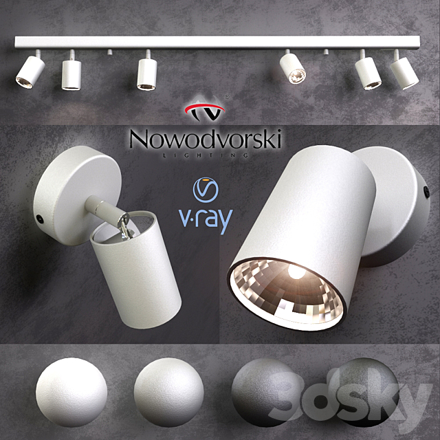 set spots EYE Nowodvorski 3DS Max Model - thumbnail 2