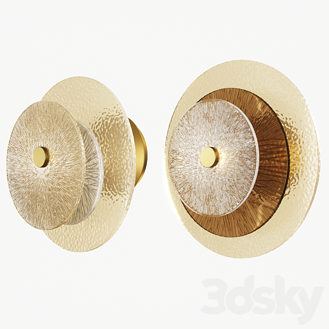 Sicis Andromeda Wall Sconce 3ds Max - thumbnail 1