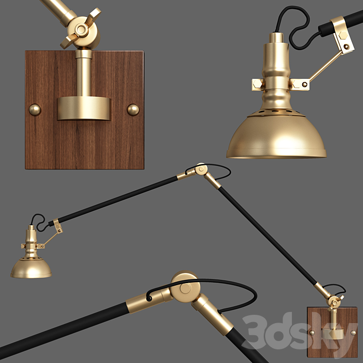 Skade Lamp 3DS Max Model - thumbnail 2