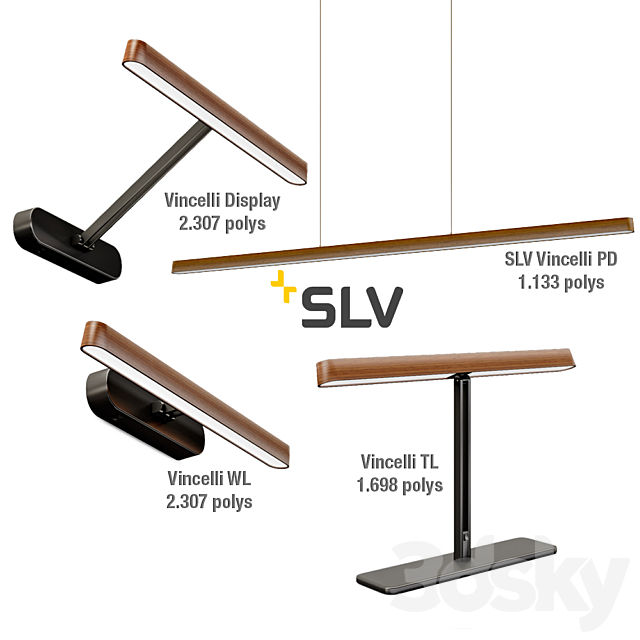 SLV Vincelli 3DSMax File - thumbnail 1