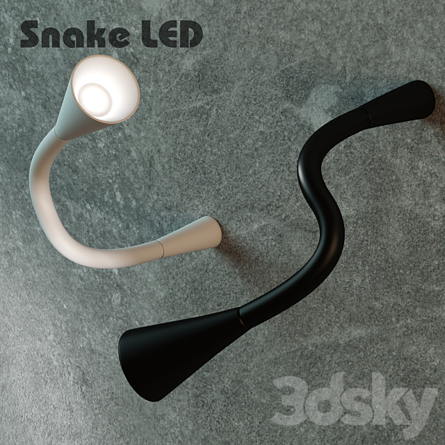 Snake LED 3DSMax File - thumbnail 1