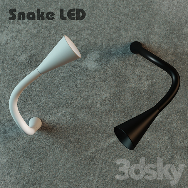 Snake LED 3DSMax File - thumbnail 2