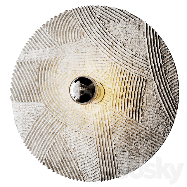 SOLCO Carrara Marble wall lamp from RADAR INTERIOR 3DSMax File - thumbnail 1