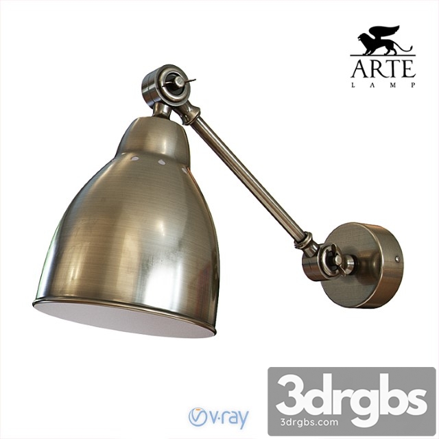 Spot Arte Lamp 43 A2054ap 1ab 3dsmax Download - thumbnail 1