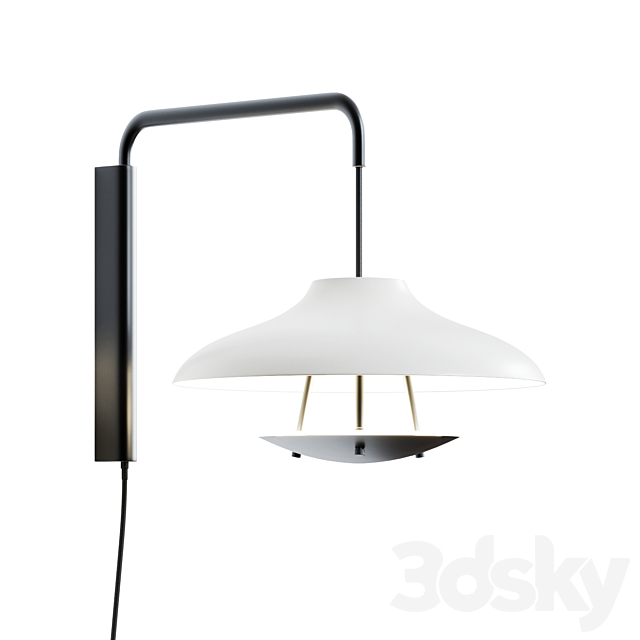 Stellar Works – Haro Wall Lamp 3DS Max Model - thumbnail 2