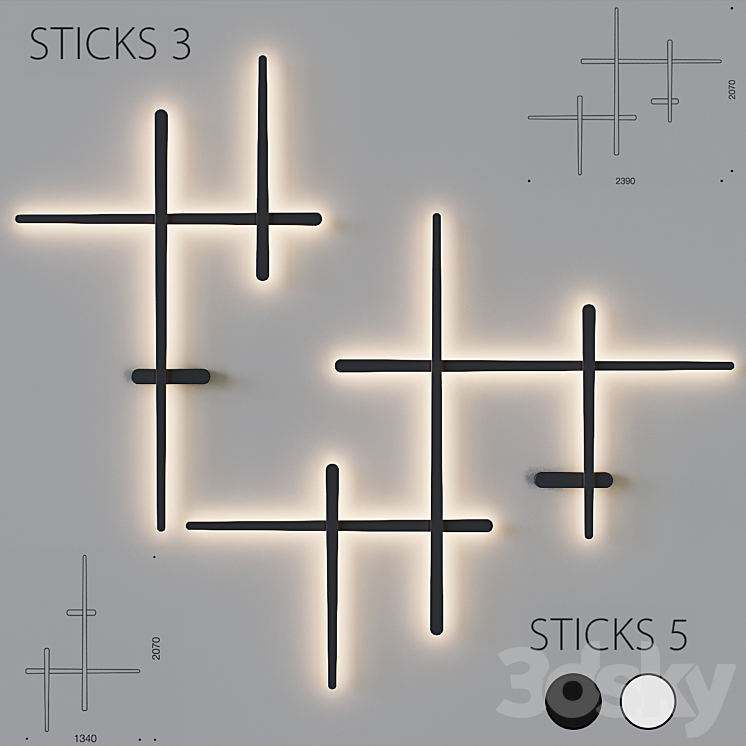 STICKS | CENTRSVET 3DS Max - thumbnail 1