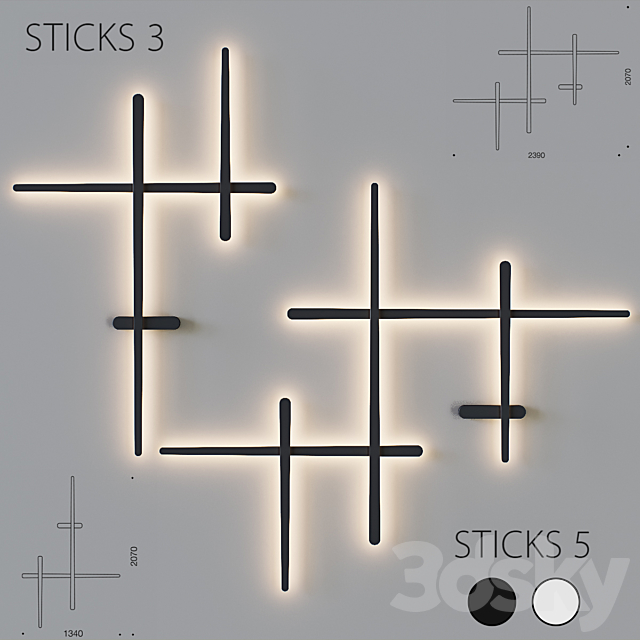 STICKS | CENTRSVET 3DSMax File - thumbnail 1