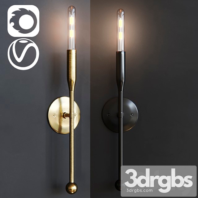 Studio dunn sorenthua sconce 3dsmax Download - thumbnail 1