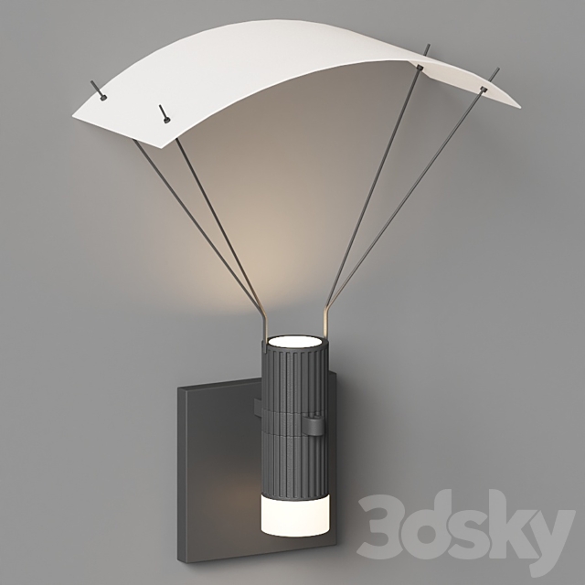 Suspenders Parachute by Robert Sonneman 3DSMax File - thumbnail 3