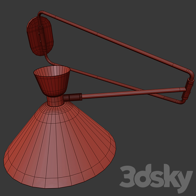 Swivel lamp Zoticus LaRedoute 3DSMax File - thumbnail 4