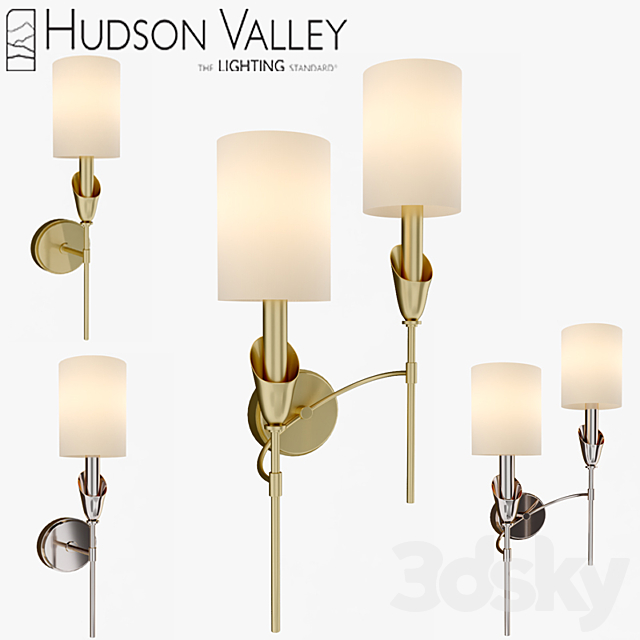 Tate in 1311 and 1312 Hudson Valley Lighting 3ds Max - thumbnail 1