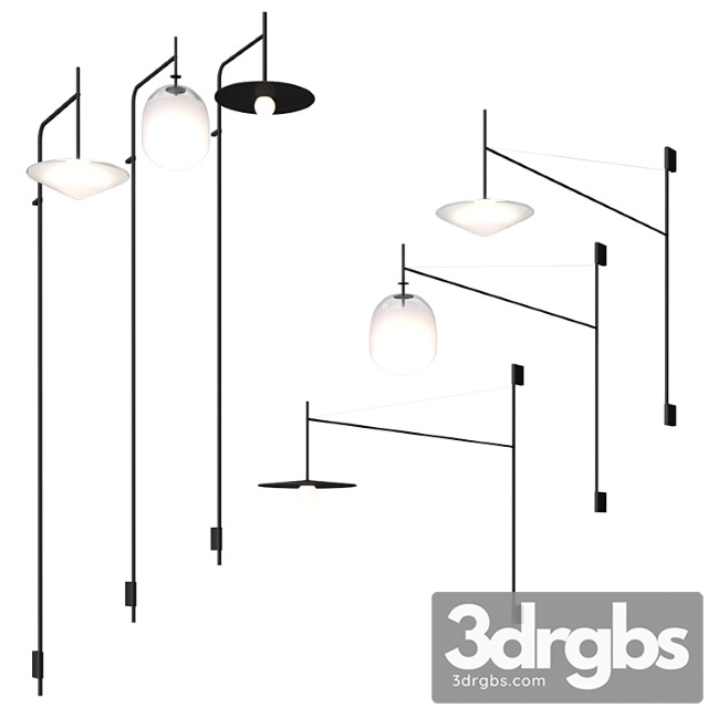 Tempo wall lamp collection by vibia - thumbnail 1