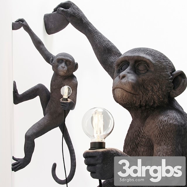 The Monkey Lamp Hanging Version Right 3dsmax Download - thumbnail 1