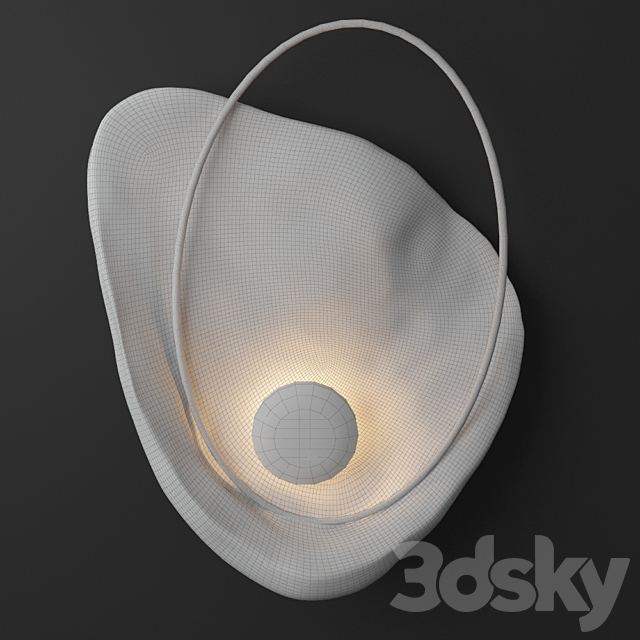 The Pearl Wall Lamp 3DSMax File - thumbnail 3