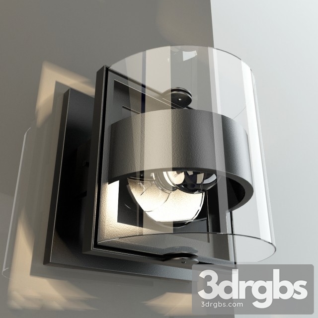 Tide Modern Wall Light 3dsmax Download - thumbnail 1