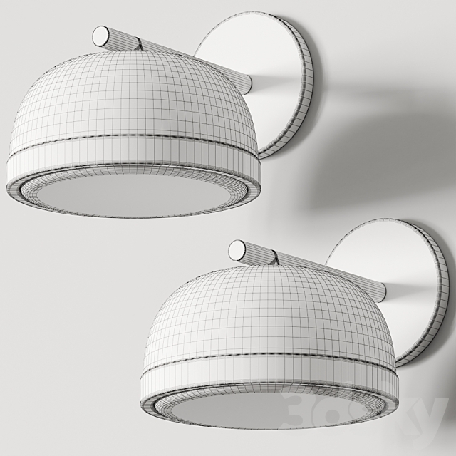 Tooy Molly Wall Lamps 3DS Max Model - thumbnail 2