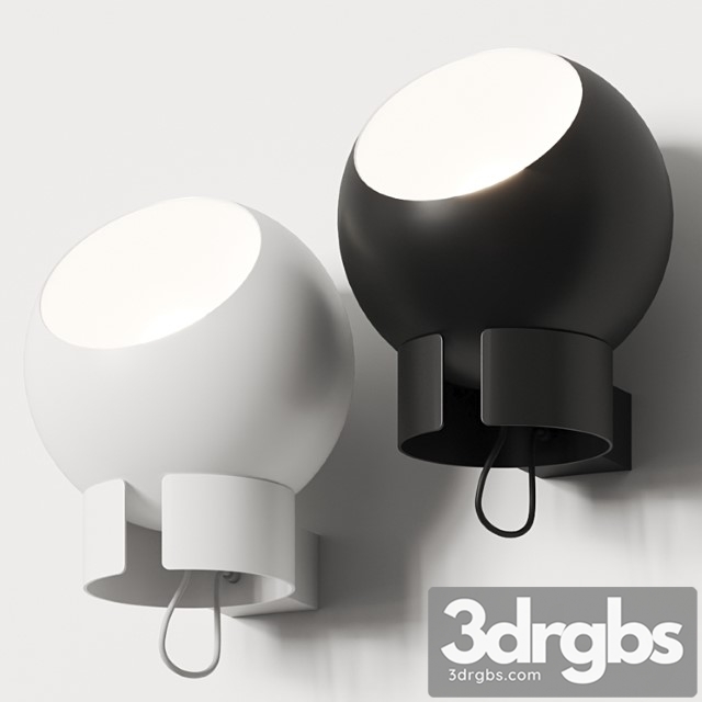 Tossb sphere wall lamp - thumbnail 1