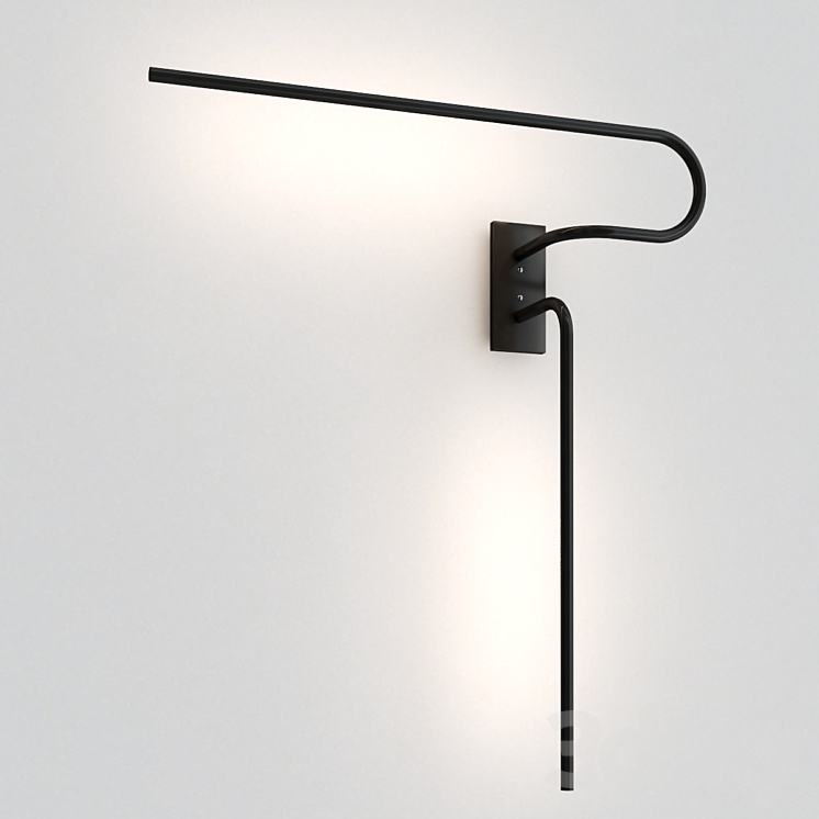 Tube Wall Light and Sconce 3DS Max - thumbnail 1