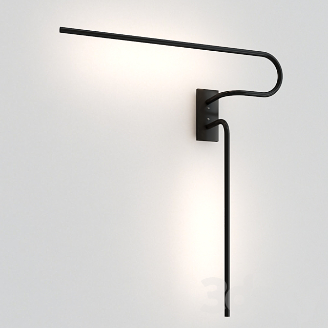 Tube Wall Light and Sconce 3DSMax File - thumbnail 1