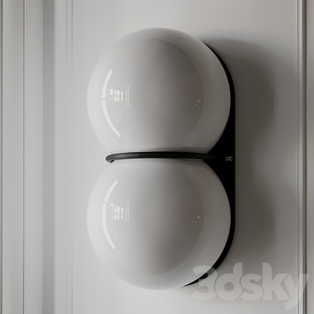 Twin 1.0 wall sconce from SKLO 3DS Max Model - thumbnail 5