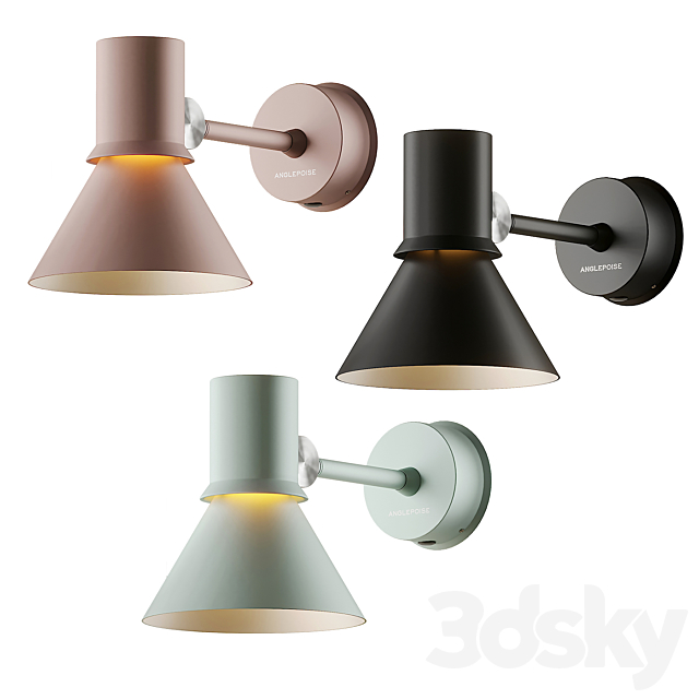 Type 80 ™ Wall Light from Anglepoise 3DSMax File - thumbnail 2