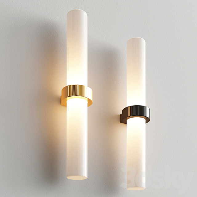 Typography Sconce 3ds Max - thumbnail 1