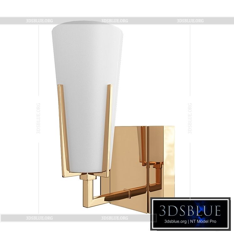 UPTON BATH WALL LIGHT 3DS Max - thumbnail 3