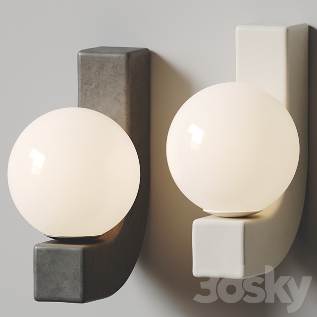 Urban Outfitters – Wally Sconce 3DS Max Model - thumbnail 2