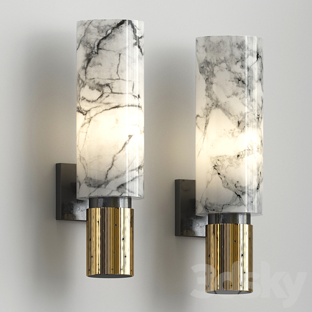 Van der Straeten Applique Lucy Sconce 3DSMax File - thumbnail 1