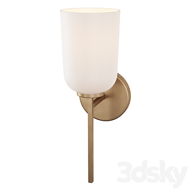 Verlice Bath Sconce 3DS Max Model - thumbnail 2