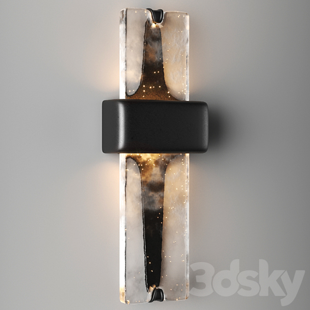 Vesta Sconce 3ds Max - thumbnail 1