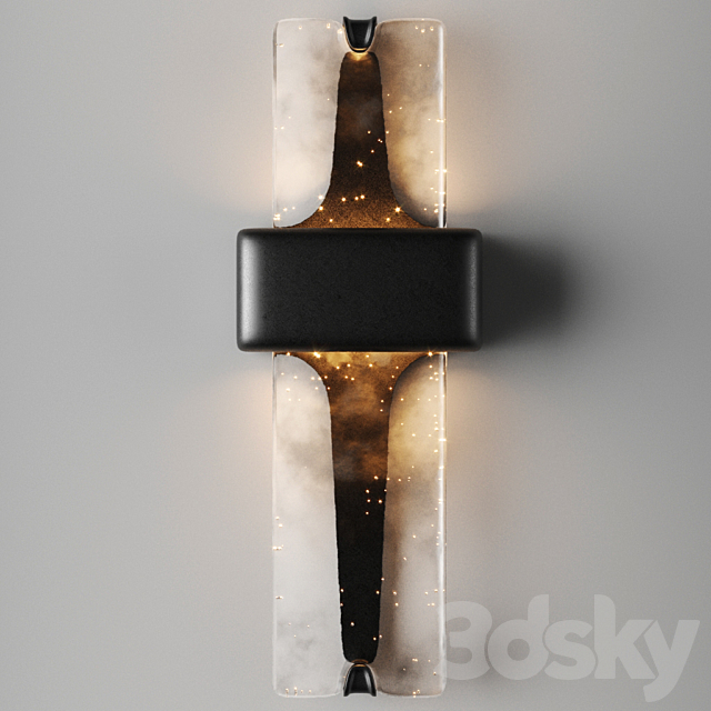 Vesta Sconce 3ds Max - thumbnail 2