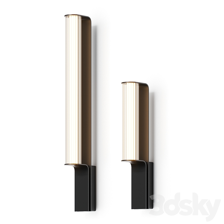 Vibia Class 2820 & 2825 Wall Lamps 3DS Max Model - thumbnail 1