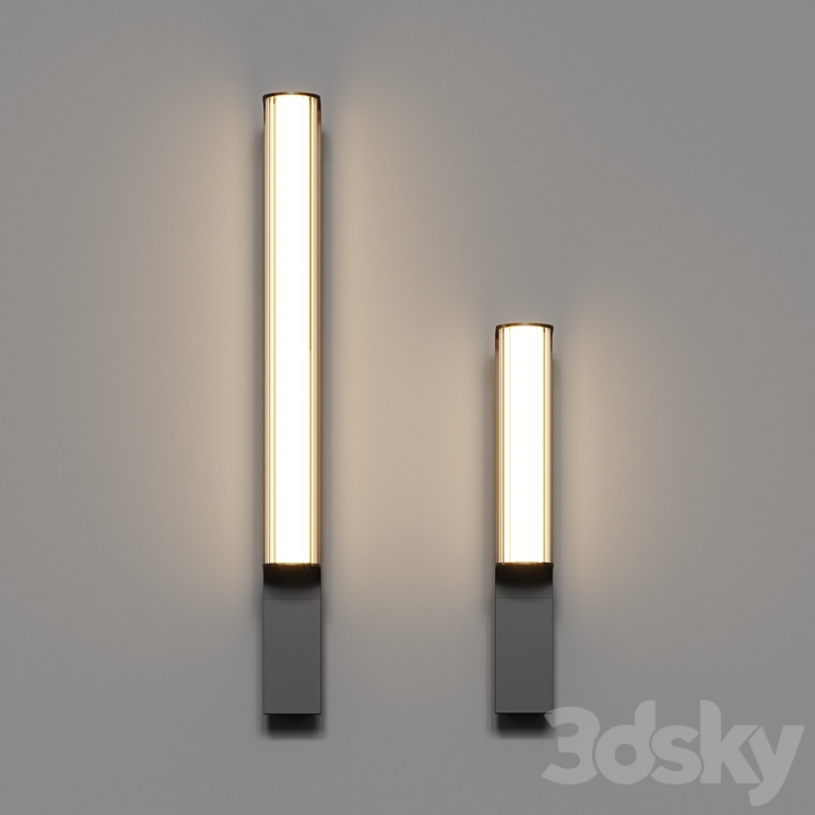 Vibia Class 2820 & 2825 Wall Lamps 3DS Max Model - thumbnail 2