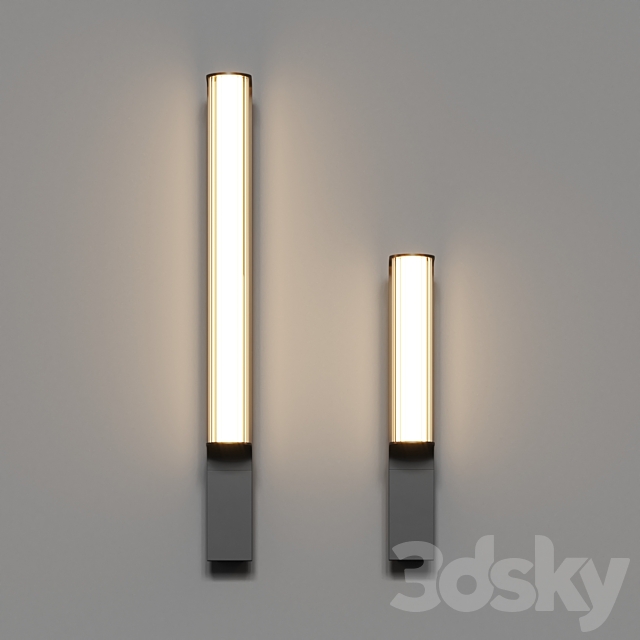 Vibia Class 2820 & 2825 Wall Lamps 3DS Max Model - thumbnail 2