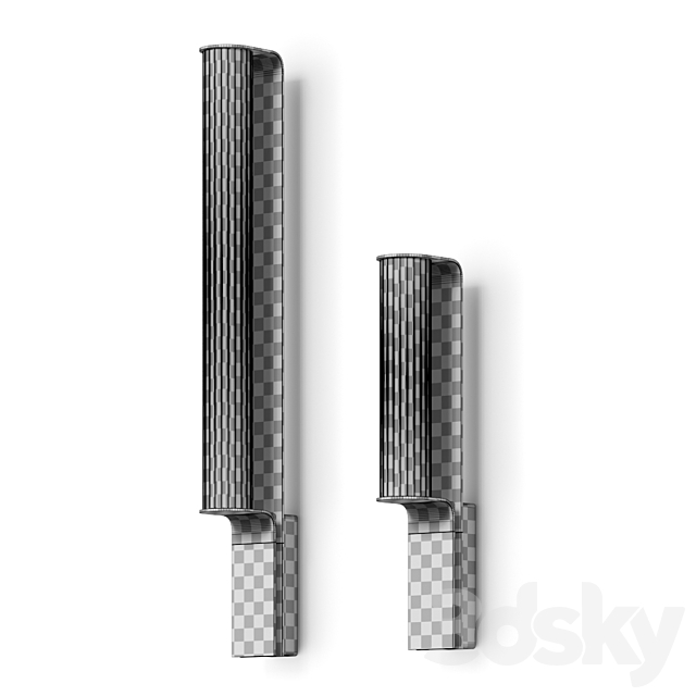 Vibia Class 2820 & 2825 Wall Lamps 3DS Max Model - thumbnail 3