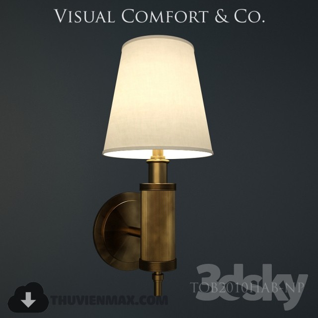 Visual Comfort TOB2010HAB-NP 3DS Max - thumbnail 3