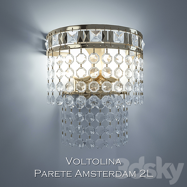 VOLTOLINA Parete Amsterdam 2L 3DS Max Model - thumbnail 1