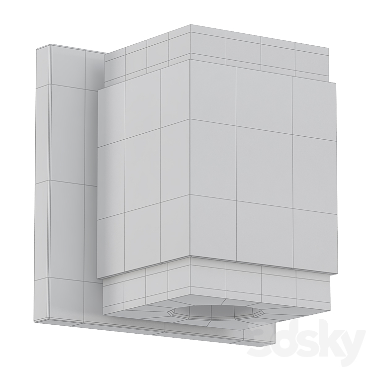 Voto Wall 3DS Max Model - thumbnail 2