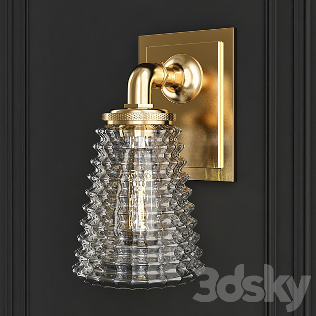 Wall lamp 3ds Max - thumbnail 1