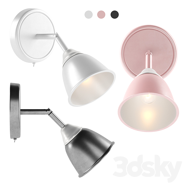 Wall Lamp _ Modern wall lamp 3DSMax File - thumbnail 1