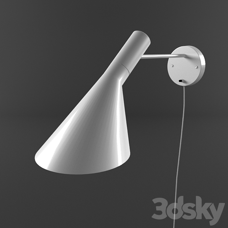 Wall lamp AJ (Visor) 3DS Max - thumbnail 1