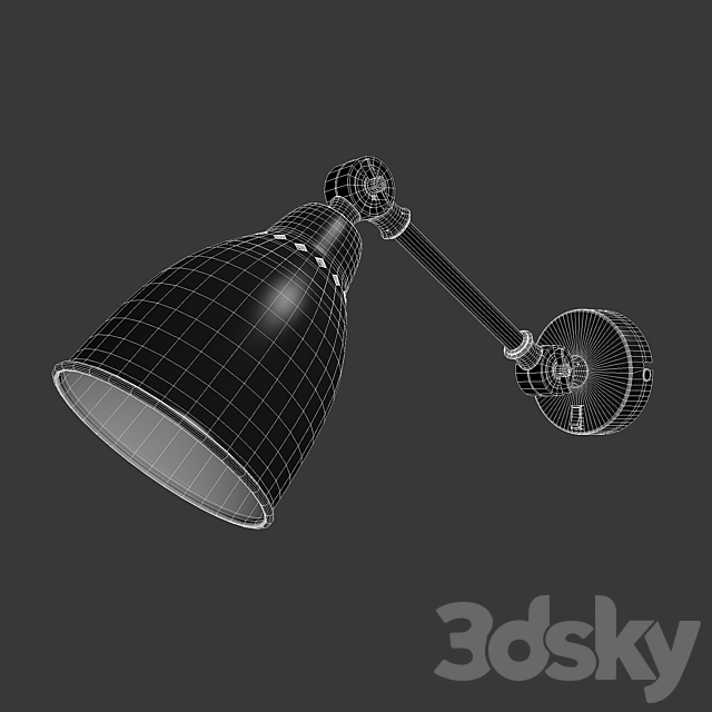 Wall lamp ARTE LAMP BRACCIO 3DS Max Model - thumbnail 3