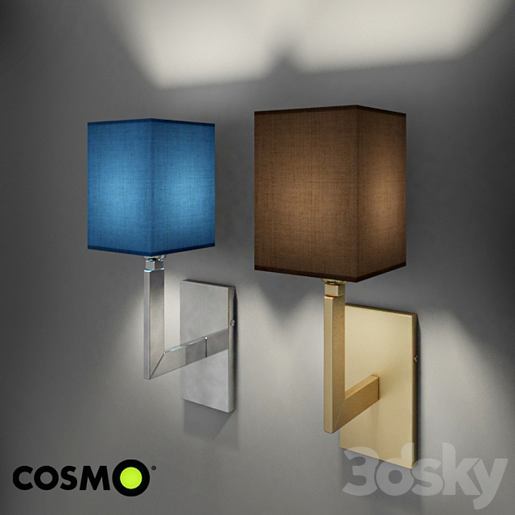 Wall lamp Blind 3DS Max - thumbnail 1