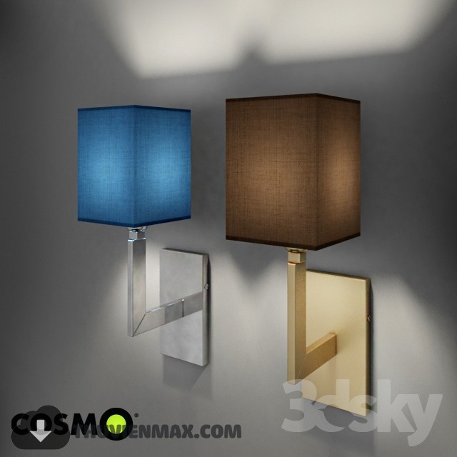 Wall lamp Blind 3DS Max - thumbnail 3