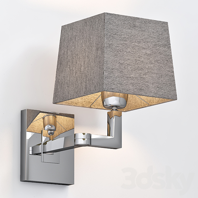 Wall Lamp Cambell Eichholtz 3ds Max - thumbnail 1