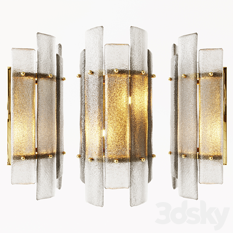 Wall Lamp Caprera 3DS Max - thumbnail 1