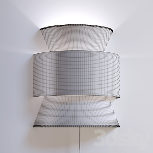 Wall lamp DOLKIE 3ds Max - thumbnail 3